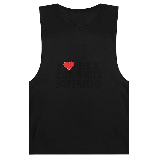 I Love My Boyfriend Barnard Tanks | Cute Romantic Barnard Tanks