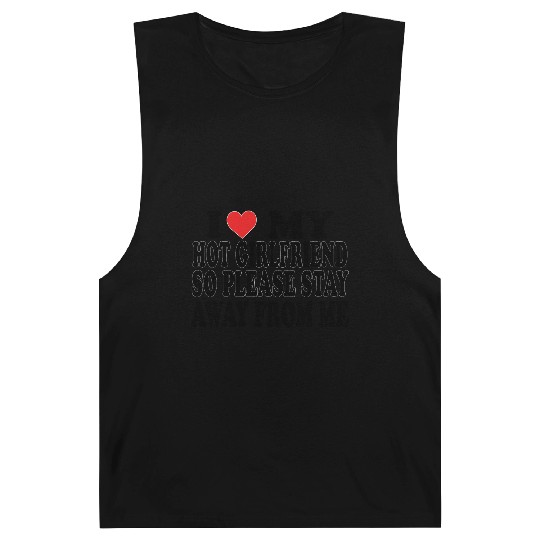 I Love My Boyfriend Barnard Tanks | Cute Romantic Barnard Tanks