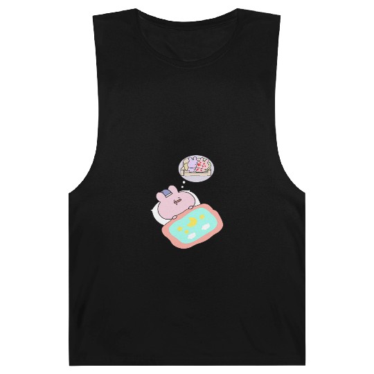 Dreamy Pink Romantic Dreams Barnard Tanks