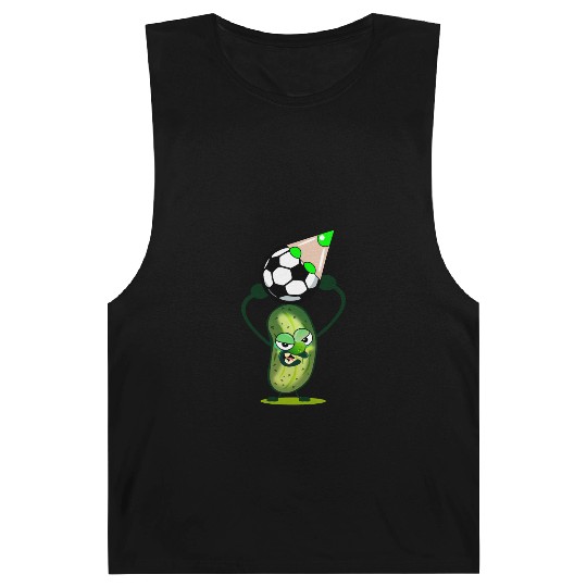 CUCUMBER PICKLE - SOCCER PLAYER Barnard Tanks