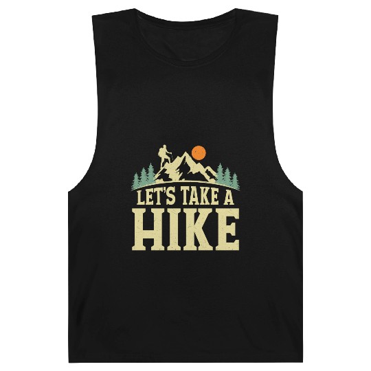 Let's Take A Hike Hiker Hiking Barnard Tanks