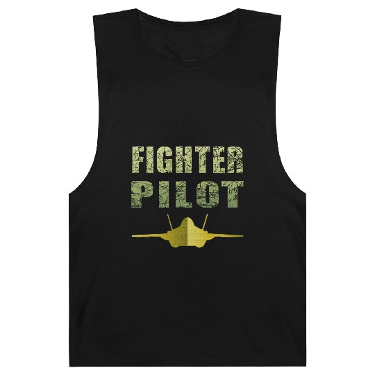 Fighter Pilot F-35 Art Design Barnard Tanks