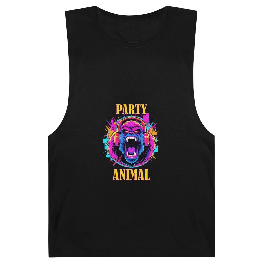 Party Animal Gorilla Style - Barnard Tanks Design