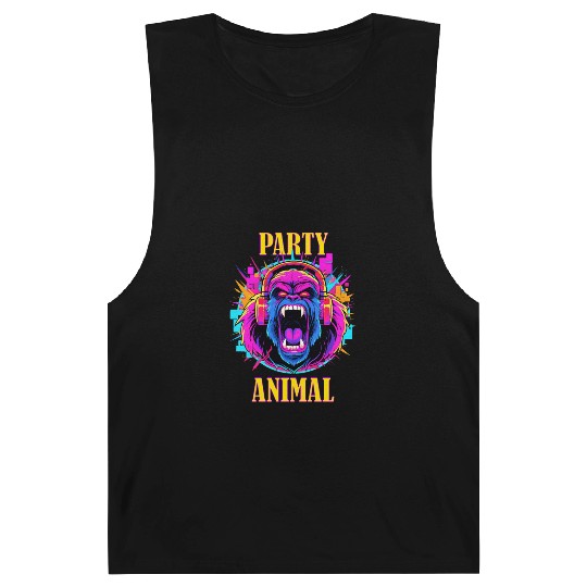 Party Animal Gorilla Style - Barnard Tanks Design
