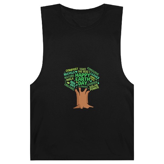 Happy Earth Day Tree For Earth Science Lover Barnard Tanks