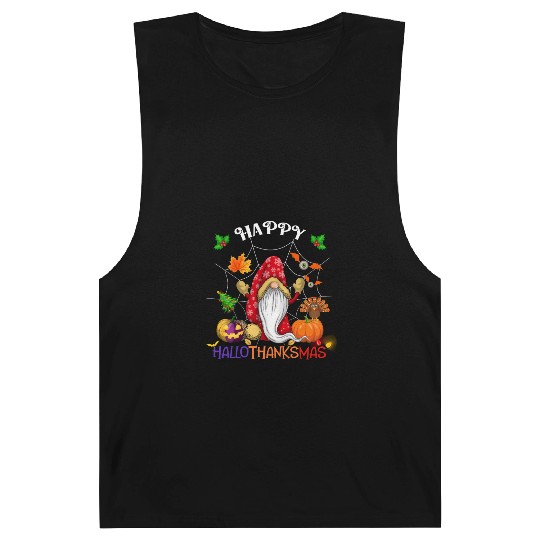 Happy HalloThanksMas Gnome Barnard Tanks