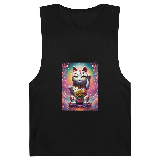 Maneki neko lucky cat Barnard Tanks