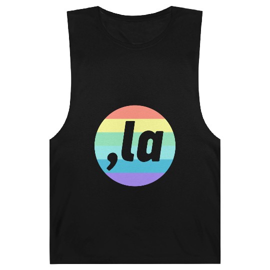 Kamala Harris Comma La Rainbow Election 2024 Barnard Tanks