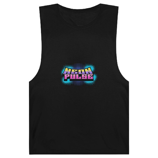 Neon Pulse - Vibrant Y2K Streetwear Vibes Barnard Tanks