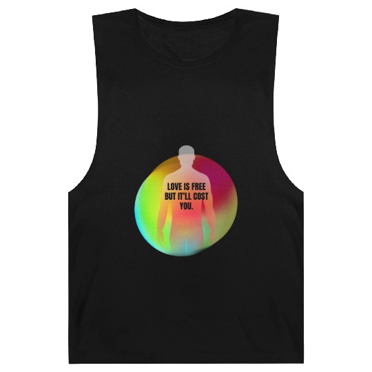 Black Neon Green Red Spiritual Chakra Barnard Tanks