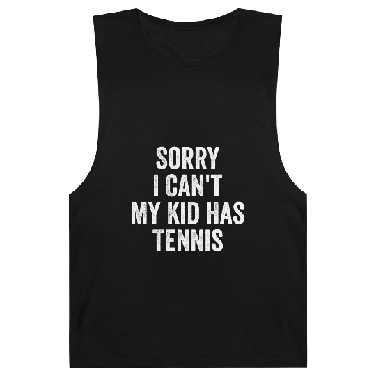 Tennis Parent Tennis Mom Dad Funny Barnard Tanks