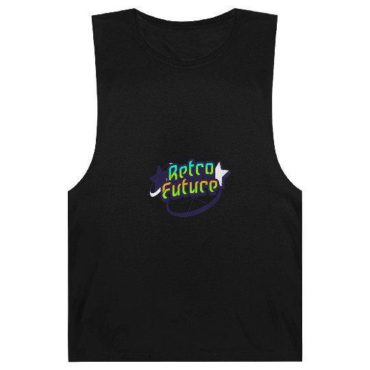 Retro Future - Neon Streetwear for Y2K lovers Barnard Tanks