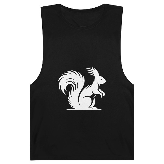 Cute Squirrel With A Bushy Tail Barnard Tanks