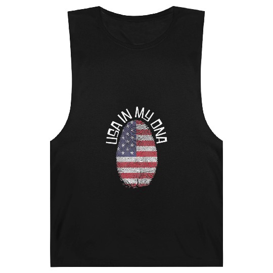 USA in my DNA - Love America Barnard Tanks
