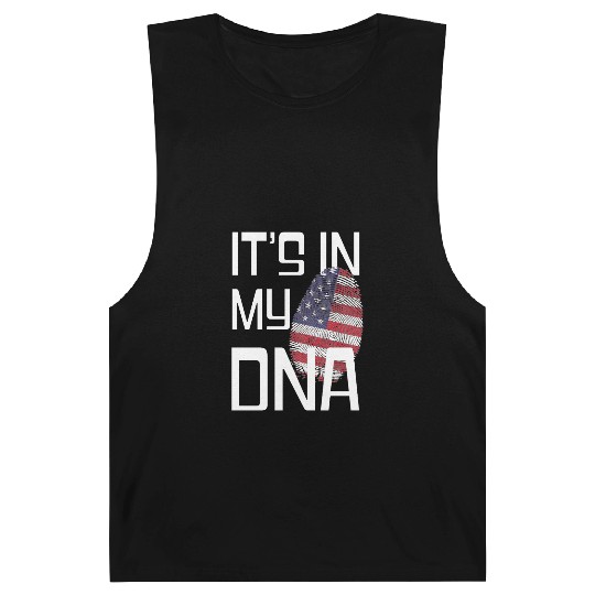 It's in my DNA - Love America Barnard Tanks