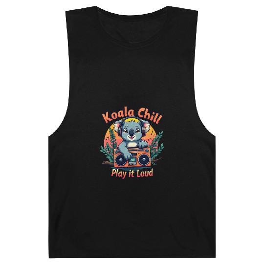 Koala Chill Play It Loud Design Barnard Tanks