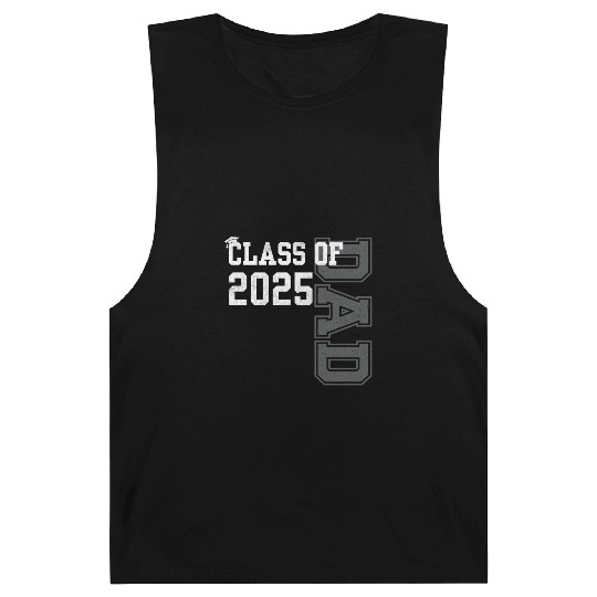 Senior Dad 2025 Proud Dad Of Class Of 2025 Senior Barnard Tanks