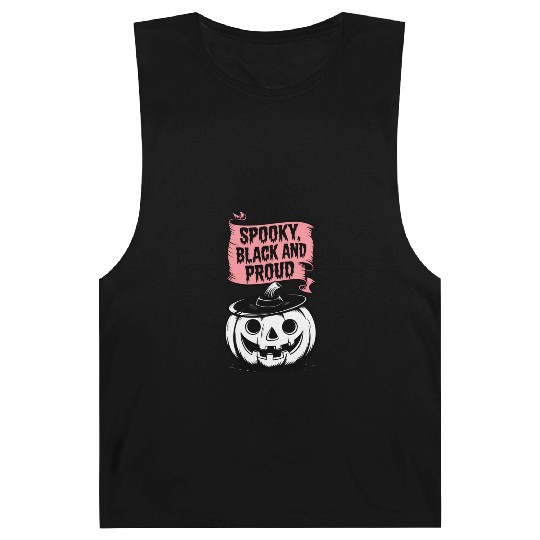 Spooky Black and Proud Barnard Tanks