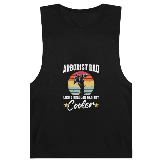 Arborist Dad Cooler Logger Woodworker Chainsaw Barnard Tanks