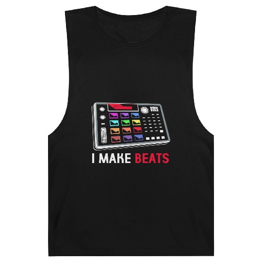 I Make Beats Colorful Beat Make Music Producer Barnard Tanks