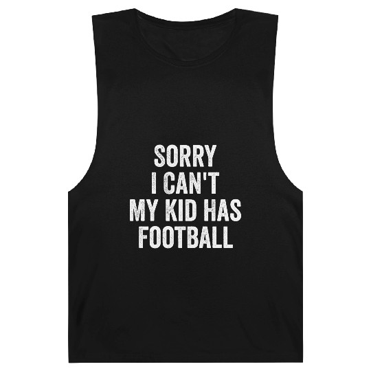 Football Parent Football Mom Dad Funny Barnard Tanks