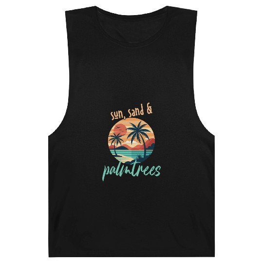 Sun, sand, and palm trees! Barnard Tanks
