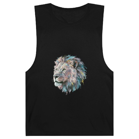 The King of the Savanna and His Pastel Toned Juba Barnard Tanks
