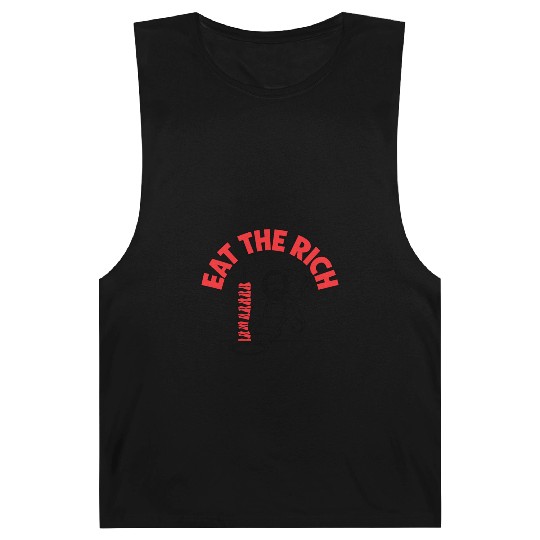 Eat The Rich Döner Kebab Parody Design Barnard Tanks