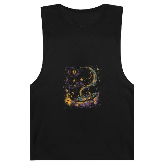 Weirdcore Aesthetic Cosmic Space Dreamcore Creepy Barnard Tanks