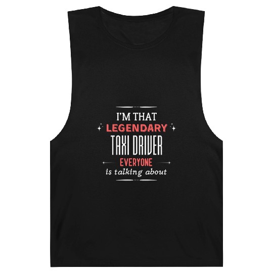Funny Taxi Driver Quote Print Barnard Tanks