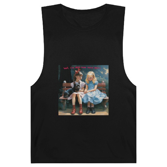 Dorothy and Alice hilarious Barnard Tanks