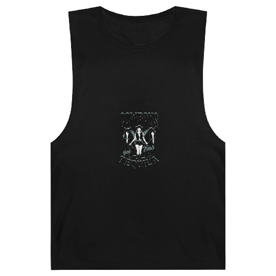 Cowboys and Tequila - Cowgirl Barnard Tanks