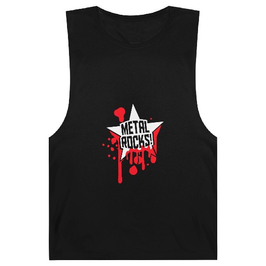 Heavy Metal Rocks Hard Rock Music Graffiti Star Barnard Tanks