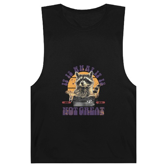 90s Racoon Bootleg Barnard Tanks