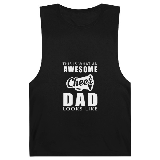 awesome cheer dad Barnard Tanks