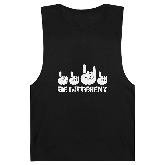 4 Be Different Heavy Metal Hard Rock Hand Gestures Barnard Tanks