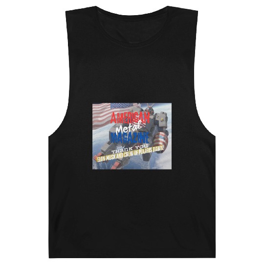 Elon Musk and Polaris Dawn crew A.M.M. 9-12 Barnard Tanks