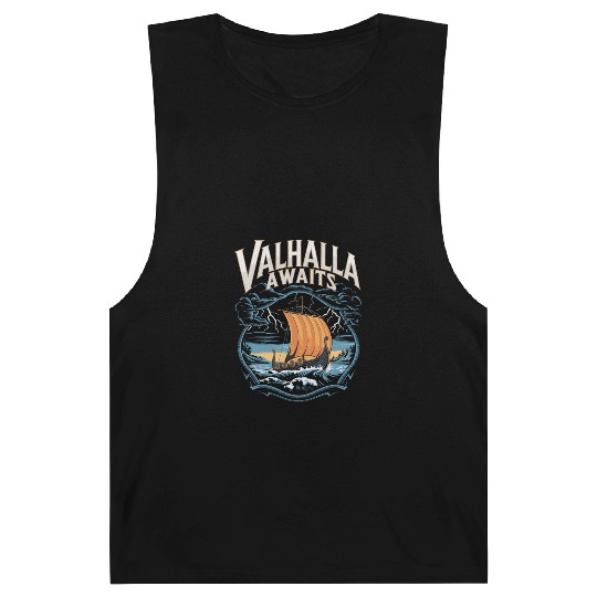 Valhalla Vikings for a Viking Lover Barnard Tanks