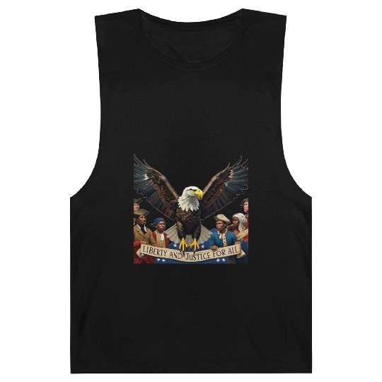 liberty and justice for all Barnard Tanks
