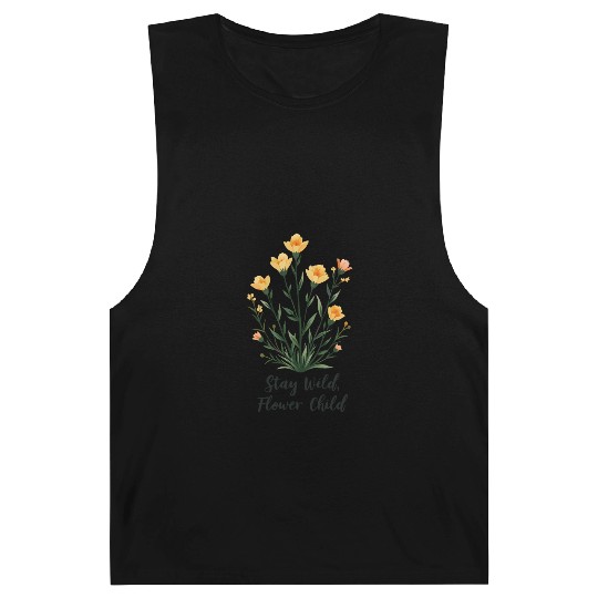Stay Wild, Flower Child Barnard Tanks