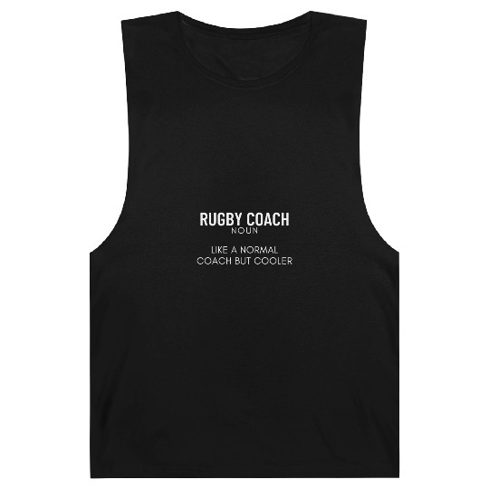 Rugby Coach Definition Funny Rugby Barnard Tanks