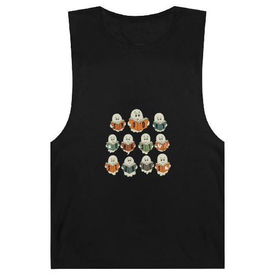 Spooky Stories Book Club - Happy Halloween Barnard Tanks