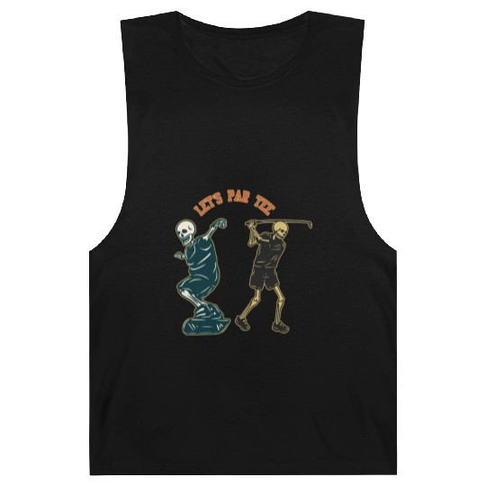 Barnard Tanks Softstyle unisexe patineur squelette