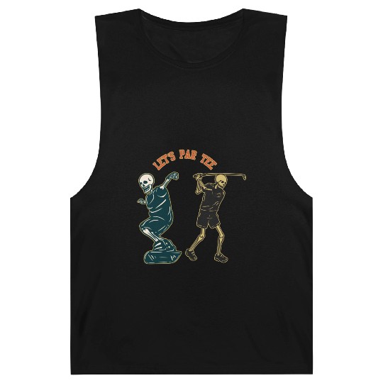 Barnard Tanks Softstyle unisexe patineur squelette