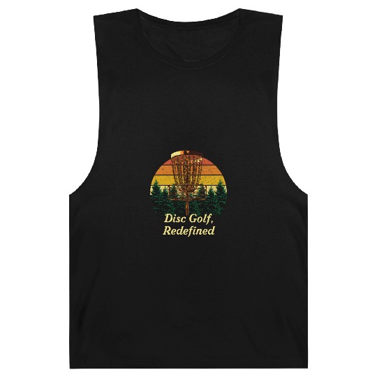 Disc Golf Redefined Motivational Quote Golfer Insp Barnard Tanks