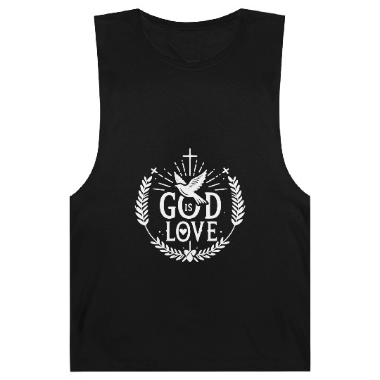God is Love Barnard Tanks