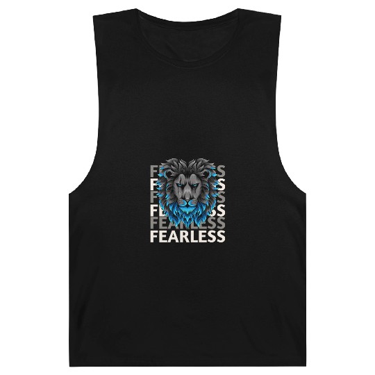 fearless lion design Barnard Tanks