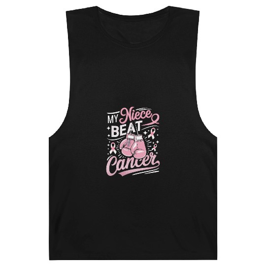 My Niece Beat Cancer Breast Cancer Awareness Barnard Tanks