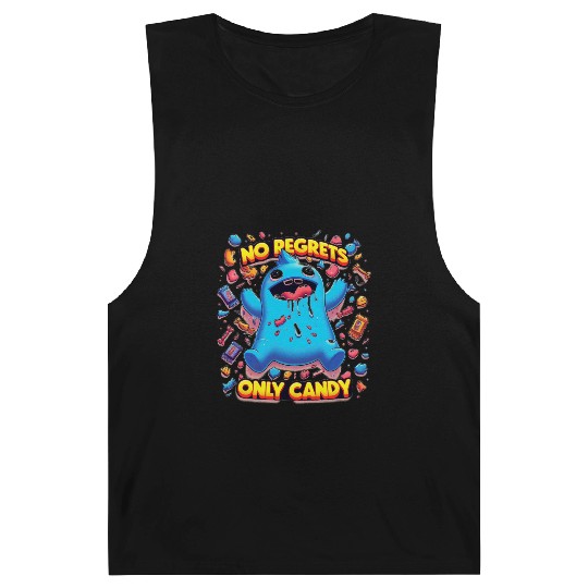 No Regrets Only Candy Barnard Tanks