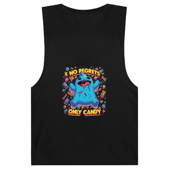 No Regrets Only Candy Barnard Tanks